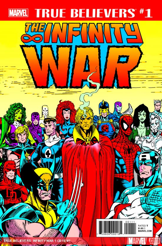 True Believers Infinity War #1 Marvel Comics