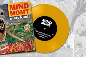 MIND MGMT Comic Book and Vinyl Record Matt Kindt Kickstarter